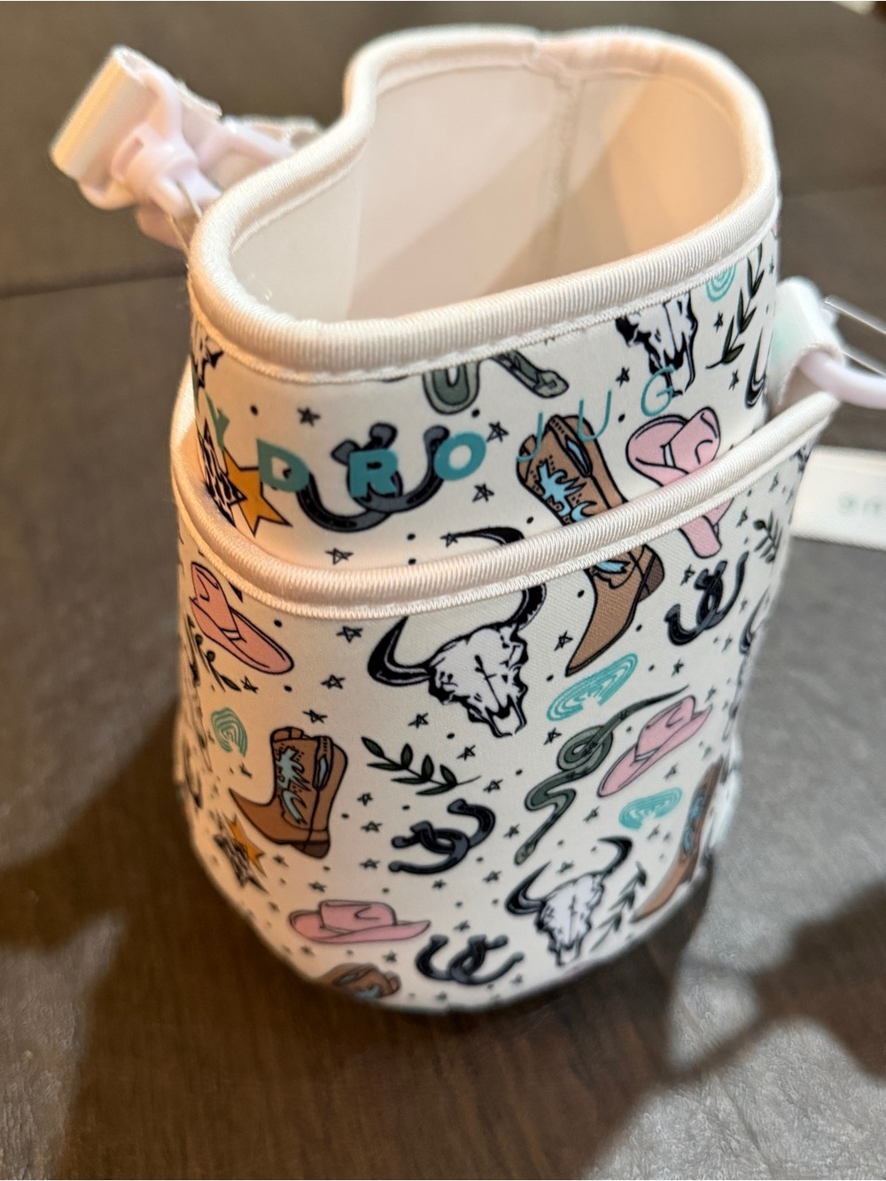 HydroJug Sleeve Cowboy Print with White Strap - Picture 2 of 10